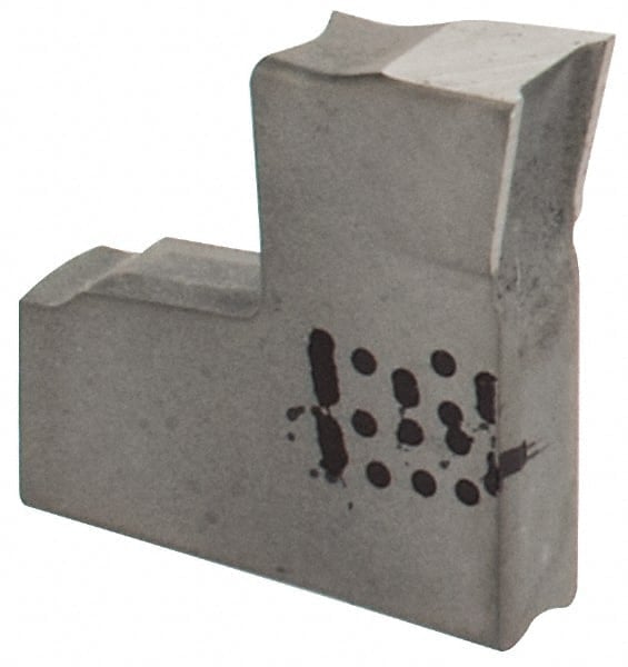 Cutoff Insert: TAGN2A IC20, Carbide, 2.10 mm Cutting Width, 0.0827