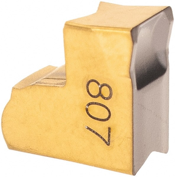 Cutoff Insert: TAG N4C, Carbide, 4.00 mm Cutting Width, 0.1575