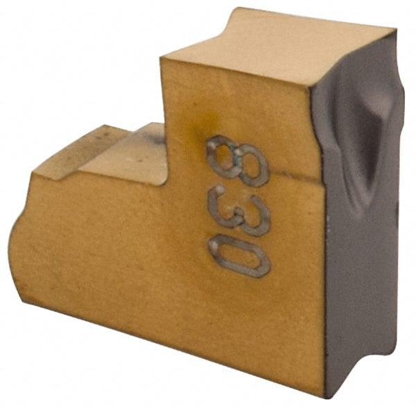 Cutoff Insert: TAGN3JS IC830, Carbide, 3.05 mm Cutting Width, 0.1180
