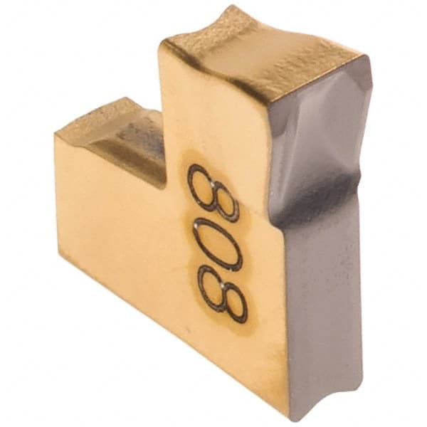 Cutoff Insert: TAG N2.4C IC808, Carbide, 2.40 mm Cutting Width, 0.0945