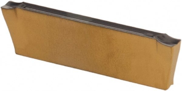 Cutoff Insert: DGN1402J IC808, Carbide, 1.40 mm Cutting Width, 0.0550