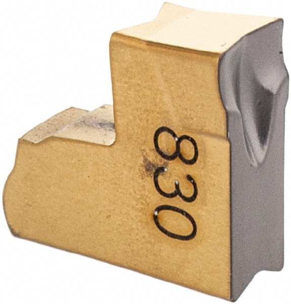 Cutoff Insert: TAGN3J IC830, Carbide, 3.05 mm Cutting Width, 0.1180