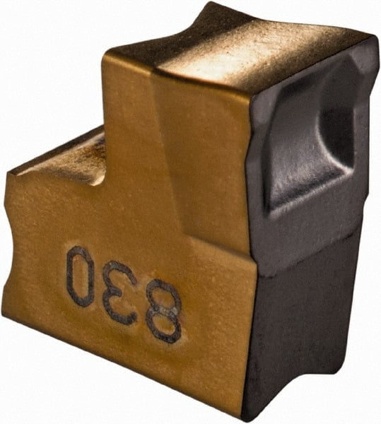 Cutoff Insert: TAGN5C IC830, Carbide, 5.05 mm Cutting Width, 0.1990