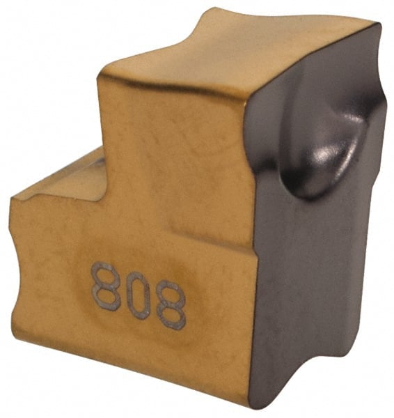Cutoff Insert: TAGN6.3J IC808, Carbide, 6.35 mm Cutting Width, 0.2500