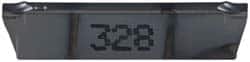 Cutoff Insert: DGN 1402J IC-328, Carbide, 1.40 mm Cutting Width, 0.0551