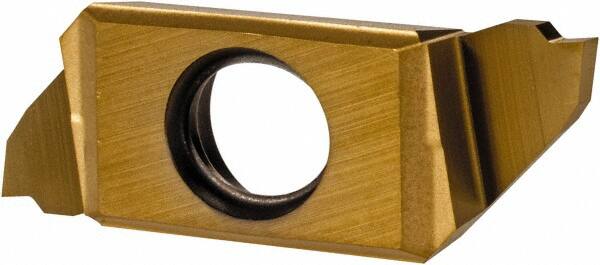 Cutoff Insert: SCIR22-100NP08 IC1008, Carbide, 1.00 mm Cutting Width, 0.0394