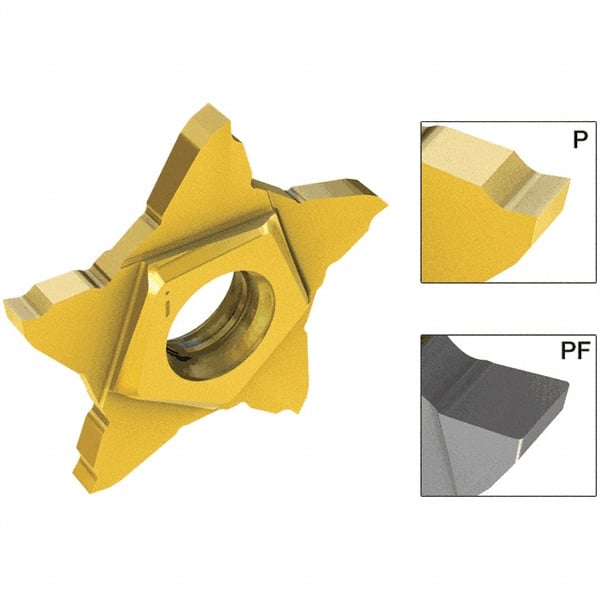 Grooving Insert: PENTA24N100PF010 IC30N, Carbide MPN:6004952
