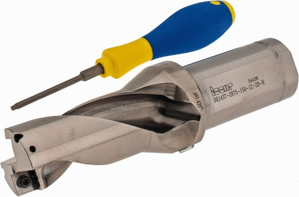 Indexable Insert Drill: DR14372875150122DN, 1-7/16