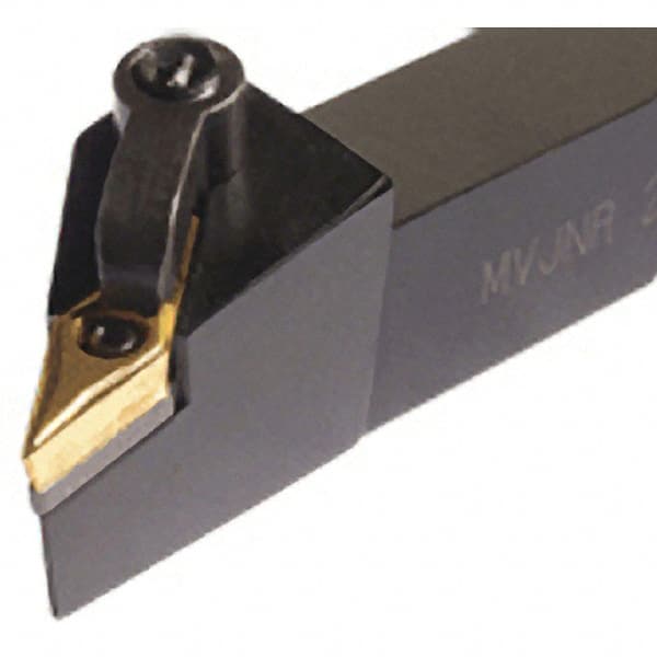 Indexable Turning Toolholder: MVJNR2525M16, 91.0 deg Lead Angle, Clamp & Pin MPN:3600669