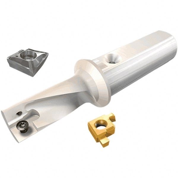 Replaceable-Tip Drill: 20 mm Dia, 45 mm Max Depth, 25 mm Shank MPN:3203447