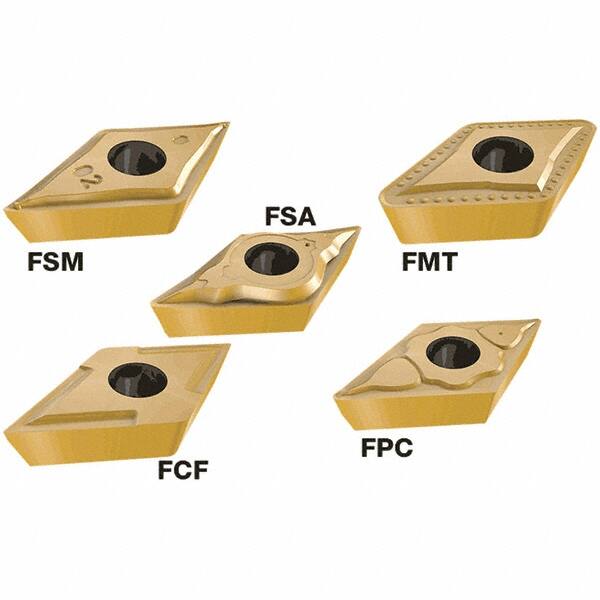 Turning Insert: DCMT3-1-FSM IC520N, Carbide MPN:6166991