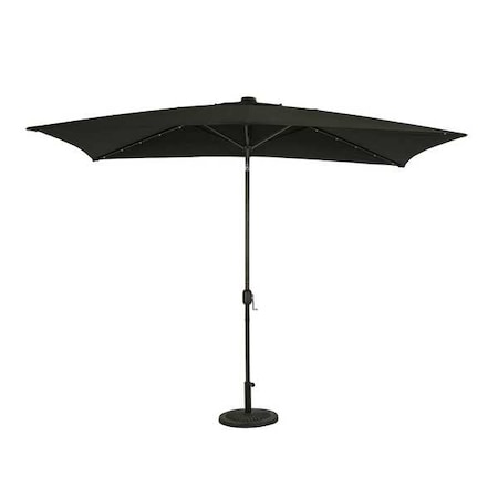 Rectangle Umbrella W/ Led Bulb Lights MPN:NU6862