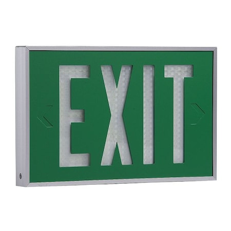 Self-Luminous Exit Sign, 1 Face(s), Tritium, Universal Mount MPN:2040-01-10-1-G-BA-MTEB
