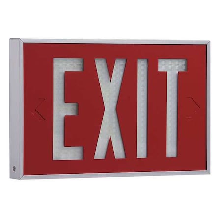 Self-Luminous Exit Sign, 1 Face(s), Tritium, Universal Mount MPN:2040-01-10-1-R-BA-MTEB