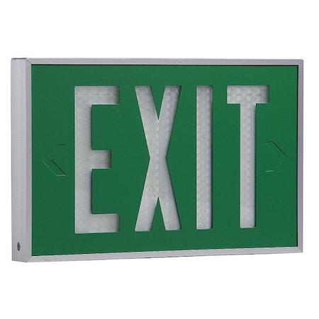 Self-Luminous Exit Sign, 2 Face(s), Tritium, Universal Mount MPN:2040-07-10-2-G-BA-MTE