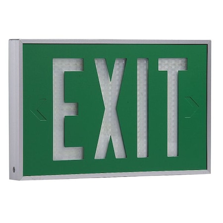 Self-Luminous Exit Sign, 2 Face(s), Tritium, Universal Mount MPN:2040-07-20-2-G-BA-MTE