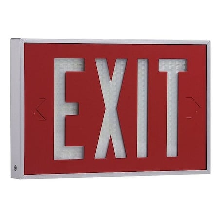 Self-Luminous Exit Sign, 2 Face(s), Tritium, Universal Mount MPN:2040-07-20-2-R-BA-MTE