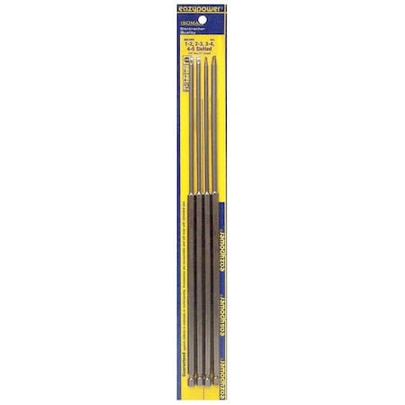 4 Piece Bit Set, 1/4