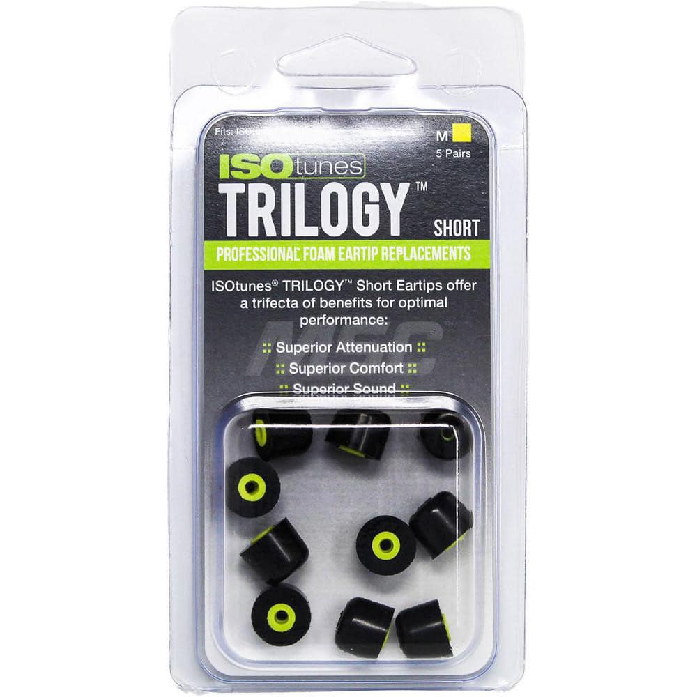 Earbud & Earmuff Parts & Accessories; Type: Earplug ; Includes: 5 Pairs ; For Use With: ISOtunes Earbuds ; High Visibility: NonHigh Visibility ; UNSPSC Code: 46181903 MPN:IT-62 - Pkg Qty 5