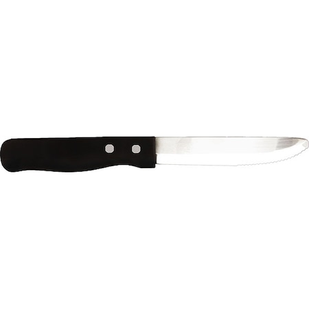 Steak Knife, 9 7/8 in L, Black, PK12 MPN:IFK-414