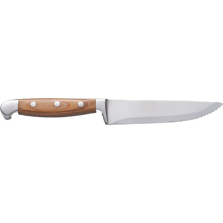 Steak Knife, 9 3/8 in L, Silver, PK12 MPN:IFK-416