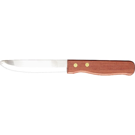 Steak Knife, 9 7/8 in L, Rosewood, PK12 MPN:IFK-450