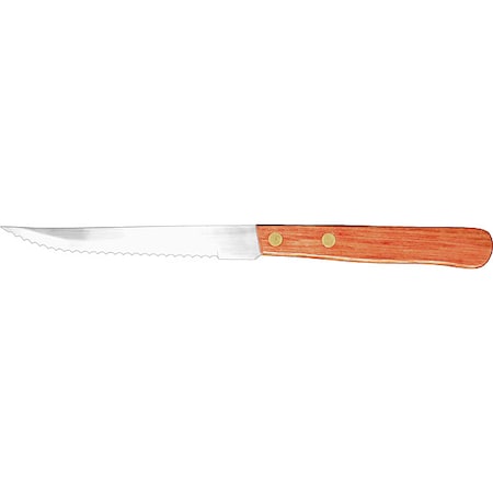 Steak Knife, 8 1/2 in L, Rosewood, PK12 MPN:IFK-452