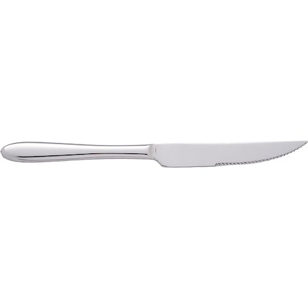 Steak Knife, 9 in L, Silver, PK12 MPN:LU-441