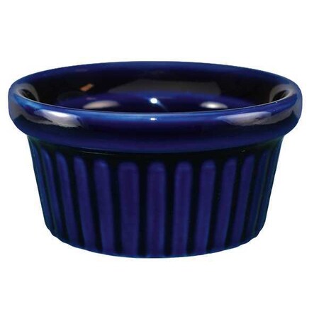 Fluted Ramekin, 2 Oz, Cobalt, PK36 MPN:RAMF-2-CB