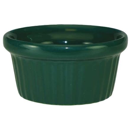 Fluted Ramekin, 2 oz Cap., Green, PK36 MPN:RAMF-2-G