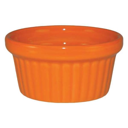 Fluted Ramekin, 2 oz Cap., Orange, PK36 MPN:RAMF-2-O