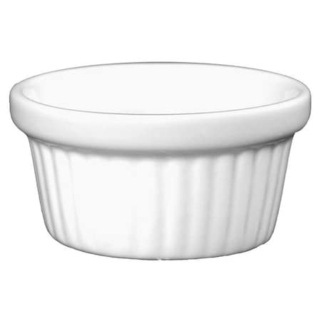 Fluted Ramekin, 2-3/4 Oz, Europn Wht, PK48 MPN:RAMF-234-EW