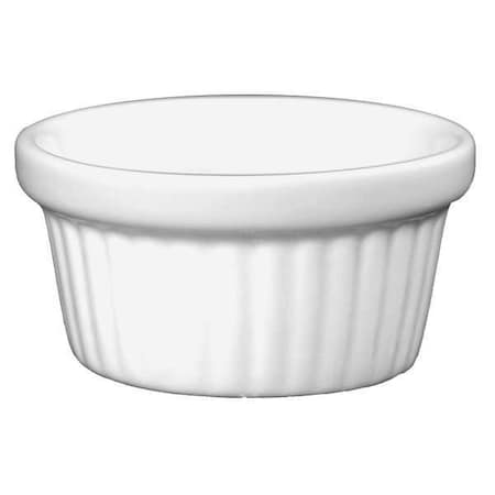 Fluted Ramekin, 3 Oz, European White, PK36 MPN:RAMF-3-EW