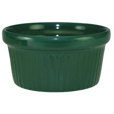 Fluted Ramekin, 4 oz Cap., Green, PK36 MPN:RAMF-4-G