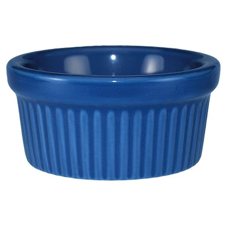 Fluted Ramekin, 4 oz Cap., Light Blue, PK36 MPN:RAMF-4-LB
