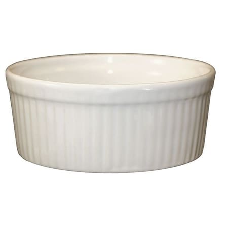 Fluted Ramekin, 6 Oz, American White, PK36 MPN:RAMF-8-AW