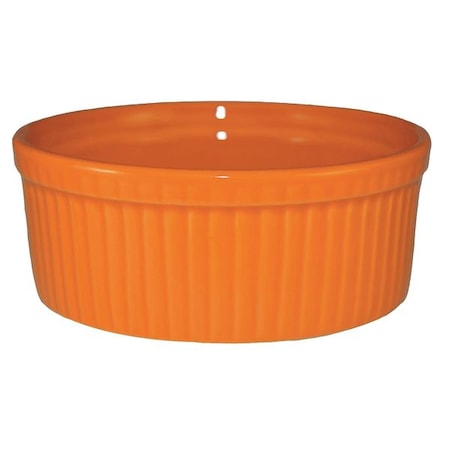 Fluted Ramekin, 6 oz Cap., Orange, PK36 MPN:RAMF-8-O