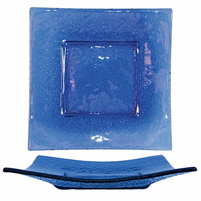 Deep Square Plate Blue 9x9 In PK12 MPN:IGPB-10