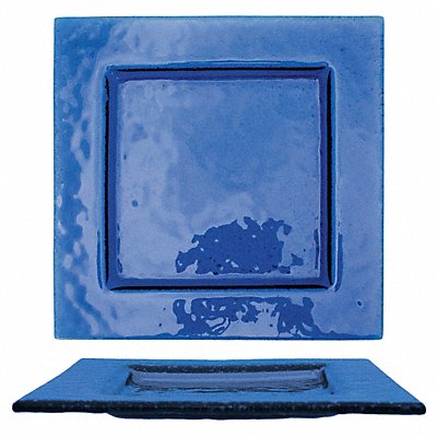 Square Plate Blue 4x4 In PK36 MPN:IGPB-4
