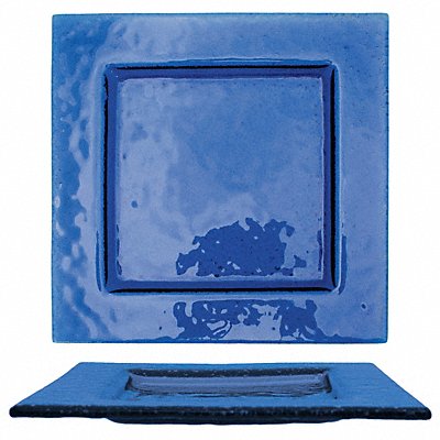 Square Plate Blue 7x7 In PK24 MPN:IGPB-8