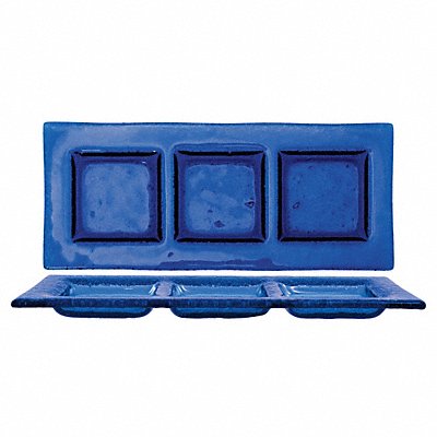 Rectangle Plate Blue 15x7 In PK12 MPN:IGPB3-1525