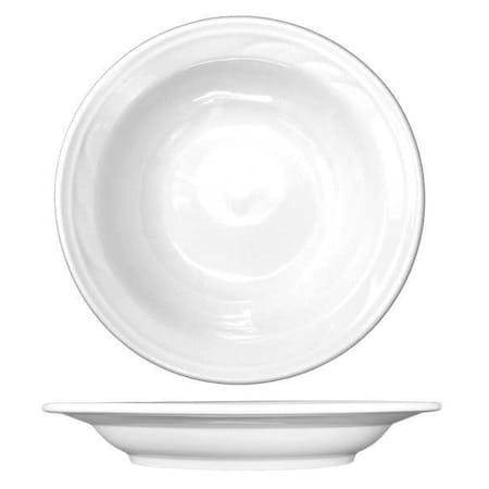 Soup Bowl, 15 oz., Ceramic Bright White PK12 MPN:AM-3