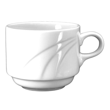 Bright White Stackable Cup 8 oz., Pk36 MPN:AM-38