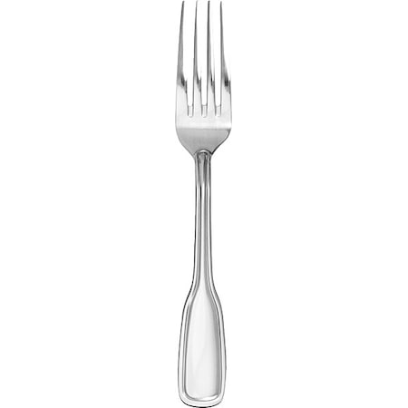 Dinner Fork, 7 in L, Silver, PK12 MPN:BK-221