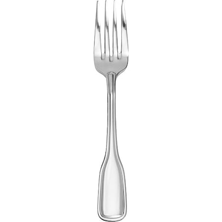 Salad Fork, 6 1/2 in L, Silver, PK12 MPN:BK-222