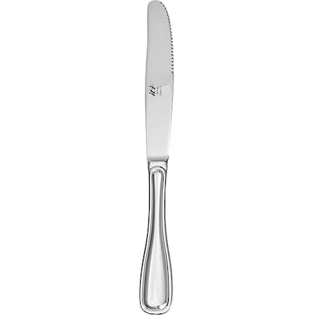 Dinner Knife, 9 3/4 in L, Silver, PK12 MPN:BK-331