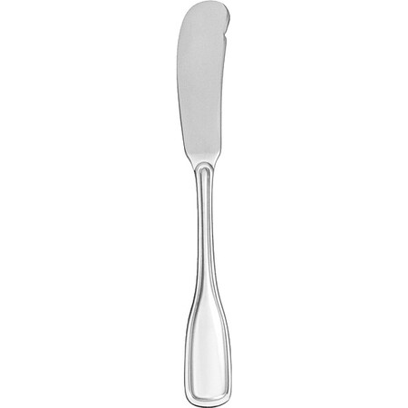 Butter Knife, 6 1/8 in L, Silver, PK12 MPN:BK-339