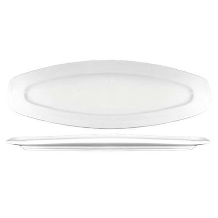 Fish Platter, 19 Inch Length, White, PK12 MPN:BL-1900