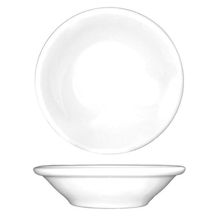 Fruit Bowl, 4-3/4 oz., Ceramic European White PK36 MPN:BR-11