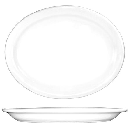 Platter, 15-1/2x11-3/4, European Wht, PK12 MPN:BR-51